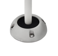 Grey Scanstrut DS40-P vertical cable seal with white cable passing through waterproof bung