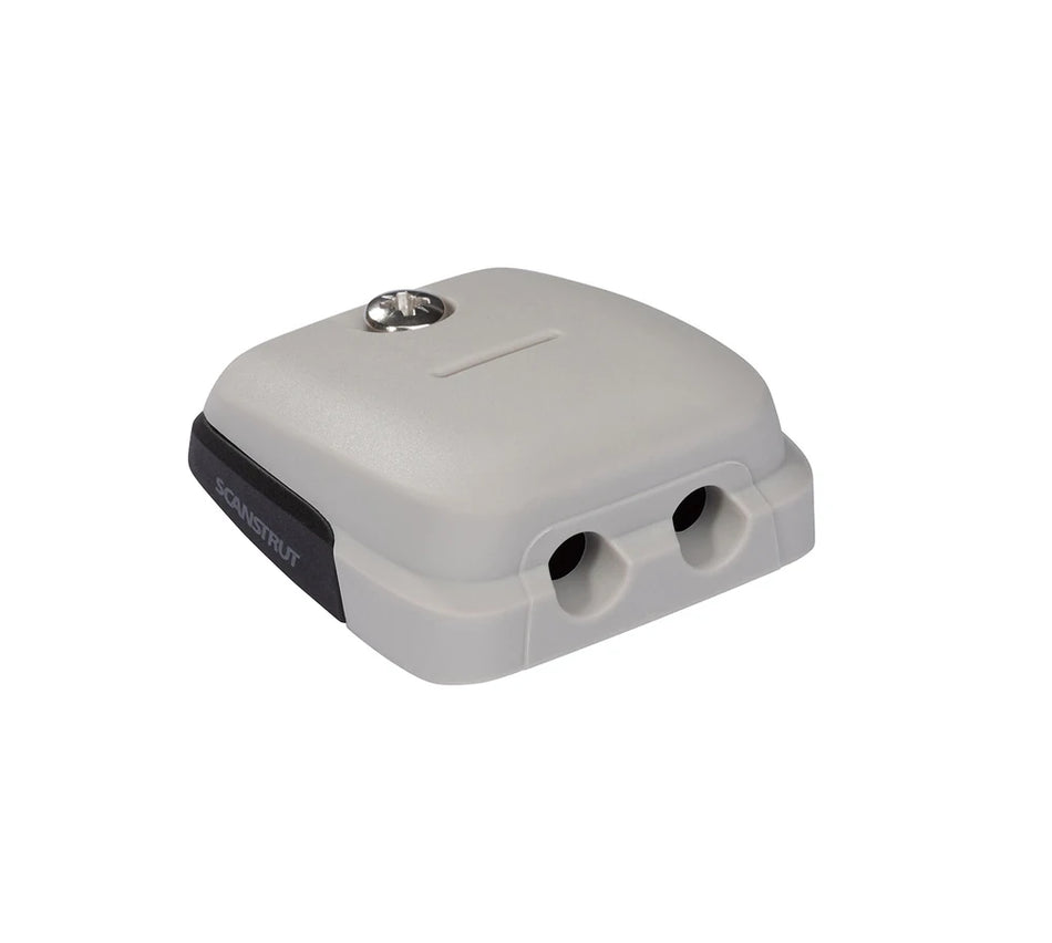 Scanstrut grey double horizontal cable seal for 5-6mm cables with two entry points