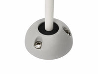Grey Scanstrut cable seal for Starlink cables with white cable and mounting screws