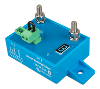 Side perspective of the blue enclosure for the 12V or 24V Smart BatteryProtect