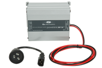 TBS Electronics 24V 200W pure sine wave inverter with DC input cables and IEC AC adapter