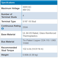 Technical specifications table listing voltage, amperage, torque and material ratings for BS-2127B