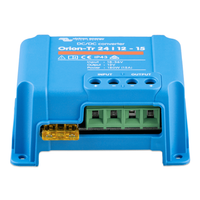 Detail view of the green terminal block and yellow blade fuse for circuit protection