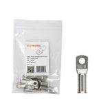 10 pack of Exotronic 16mm2 tinned copper lugs with M5 stud holes in retail packaging