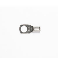 Top-down view of 6mm² M8 copper lug with size identification markings