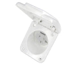 Transco 10A White Caravan Power Outlet
