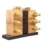 Victron 1000A 50mV current shunt with solid brass terminal blocks and multiple M10 connection studs
