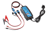 Victron Blue Smart IP65 battery charger with AU/NZ plug, crocodile clips and eyelet connectors