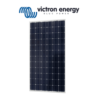 Victron monocrystalline solar panel with dark cells and silver aluminium frame