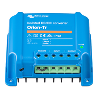 Angled view showing the green screw terminal connector block and cooling fins