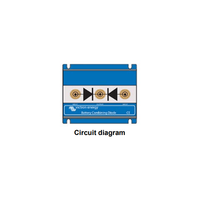 Internal circuit logic diagram for battery combining diodes