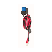 Battery monitoring panel assembly featuring 1.5m cable with 30A fuse and M8 eyelets