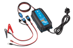 Blue Smart IP65 24V 8A battery charger with AU/NZ plug and quick-connect DC accessories