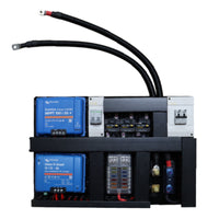 Top-down diagrammatic view of Exotronic pre-wired board components and layout