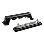Victron 250A busbar with 12 terminal screws and detachable black ABS cover