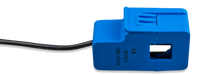 Side profile of current transformer showing the secure clip-on latch mechanism