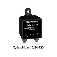 Victron Cyrix-Li intelligent load relay for 12V and 24V systems with 120A rating