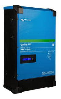 Angle view of Victron EasySolar-II GX 48/5000 showing wall-mounting form factor