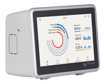Victron Ekrano GX wall mount enclosure with system monitor installed