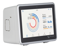 Victron Ekrano GX wall mount enclosure with system monitor installed