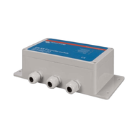 Side perspective view of Filax 2 transfer switch highlighting the three bottom cable glands
