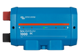 Front view of blue Victron Lynx Distributor 1000 DC busbar with power LED indicator