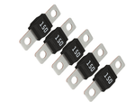 Pack of five Victron 150A MIDI fuses with blue labels and silver bolt-down terminals