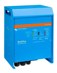 Side perspective view of the Victron MultiPlus 24/3000 inverter charger enclosure
