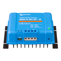 Perspective view of isolated converter showing remote port, screw terminals and cooling fins