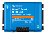 Blue Victron Orion-Tr Smart 12/12-30A non-isolated DC-DC charger front view
