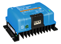 Side view highlighting the cooling fin design for heat dissipation