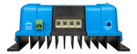 Profile view of the converter terminals including remote port and output voltage adjustment screw