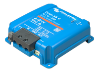 Perspective view of the Orion XS 12/12 50A battery charger housing