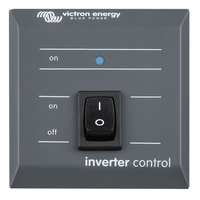 Victron Phoenix inverter remote control panel with blue status LED and power rocker switch