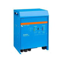 Left side profile of the Victron Quattro inverter charger aluminium housing