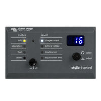 Victron Skylla-i Control GX remote panel with digital display and status indicator LEDs