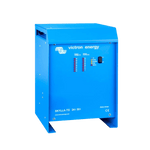 Victron Skylla-TG 24V 50A battery charger in blue metal enclosure with LED status display