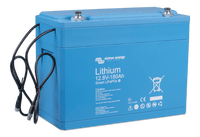 Isometric view of the Victron Smart LiFePO4 battery showing overall form factor