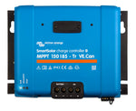 Blue Victron SmartSolar MPPT 150/85-Tr VE.Can charge controller with screw terminals and status LEDs