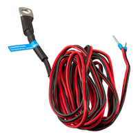 Victron Type C temperature sensor cable with ring terminal and pre-crimped wire ferrules