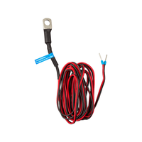 Front view of Victron Type C temperature sensor showing connection ends and cable