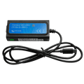Victron VE.Bus to USB-C MK3 interface adapter with blue identification label and black cable