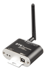 Zigbee to USB converter with an external antenna and mounting flange