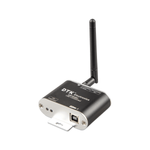 Zigbee to USB converter with an external antenna and mounting flange