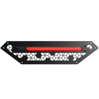Enerdrive Voyager light bar kit showing the 6000K red night lighting mode