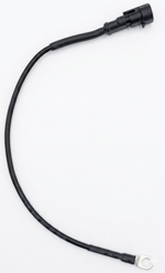 Wakespeed 0.3m temperature sensor cable with ring terminal and waterproof connector for WS500 alternator regulator