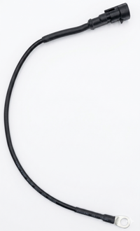 Wakespeed 0.3m temperature sensor cable with ring terminal and waterproof connector for WS500 alternator regulator