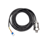 Stainless steel water tank level pressure sensor with G1/4 thread, coiled 3m cable and ferrule wire terminations