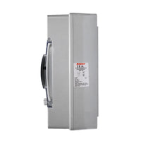 Side view of the ZJBeny DC circuit breaker enclosure showing the technical specification and compliance label