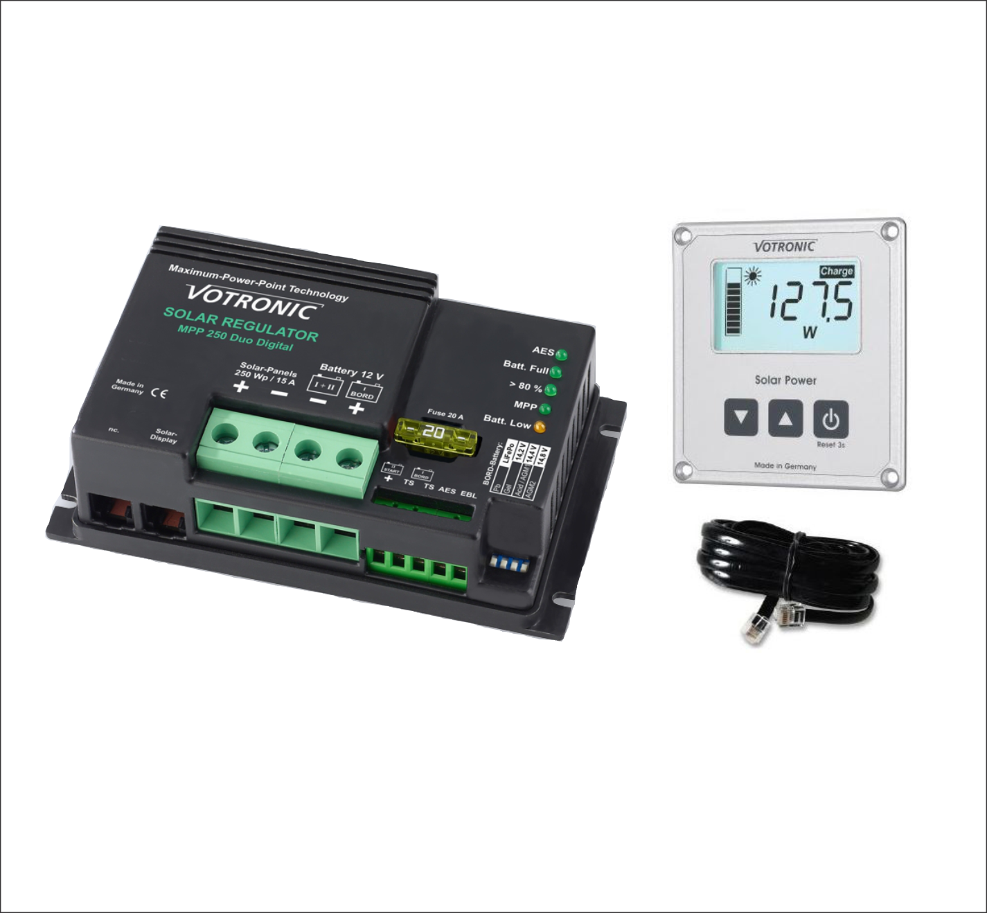 Votronic MPP Duo Digital and Display